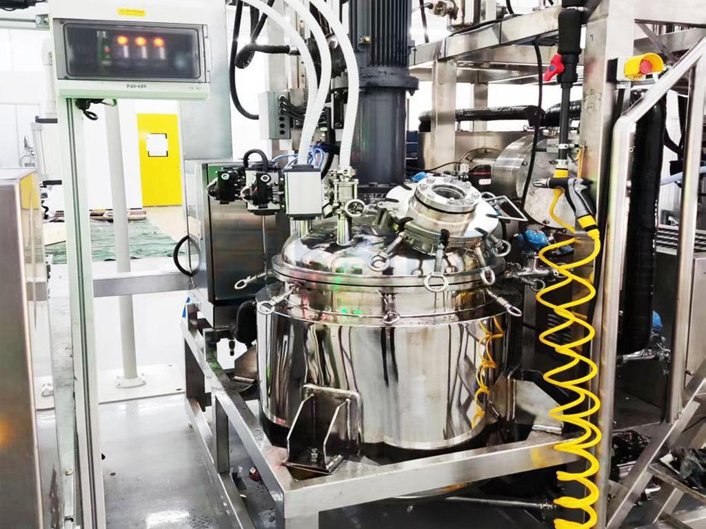 四川某企业半导体材料配料系统运行